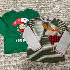 Boys 3t Christmas Shirts